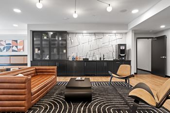 Complimentary coffee bar